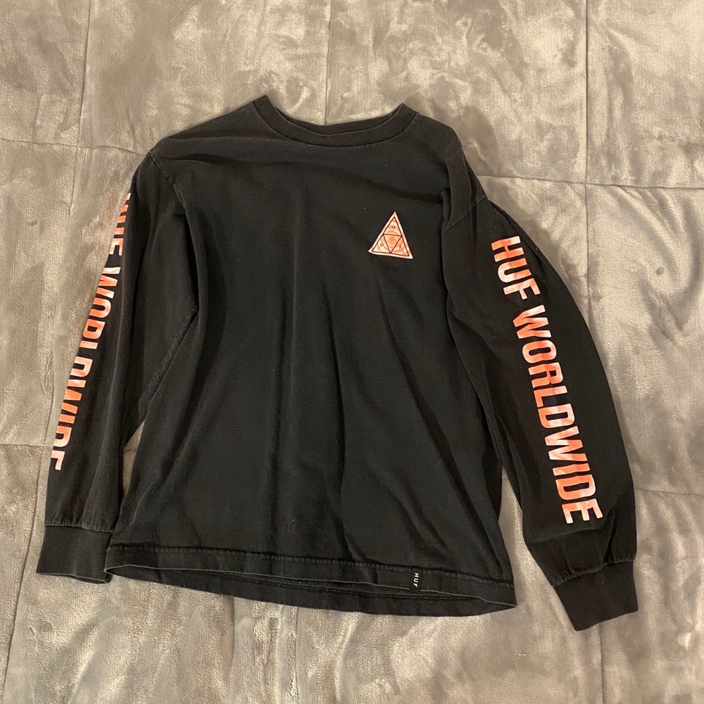 Huf Worldwide black long sleeve